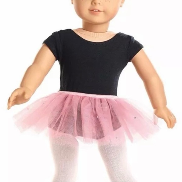 American Girl Truly Me Pretty Pink Tutu Set With Tiara & Ballet Slippers Retired - Picture 5 of 10